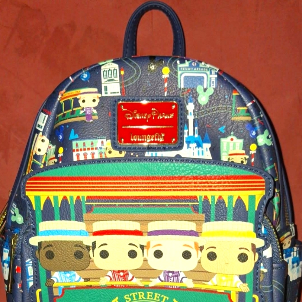Disney Parks Loungefly Backpack Dapper Dan's